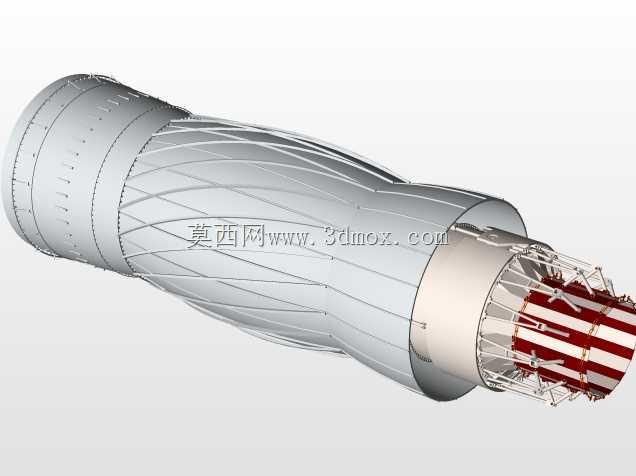 GE F-119喷气发动机和喷嘴
