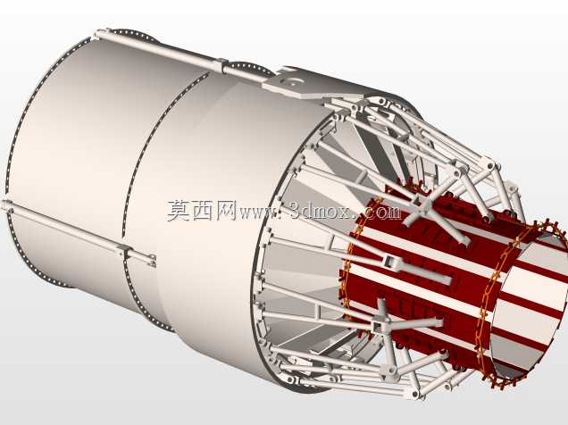 GE F-119喷气发动机和喷嘴
