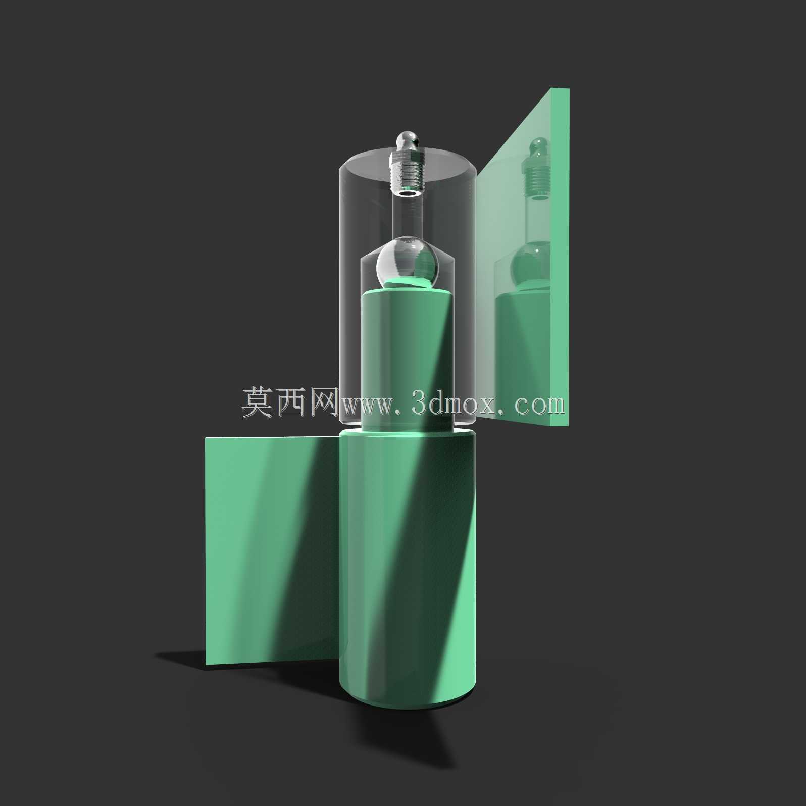 带压盖的闸门铰链
