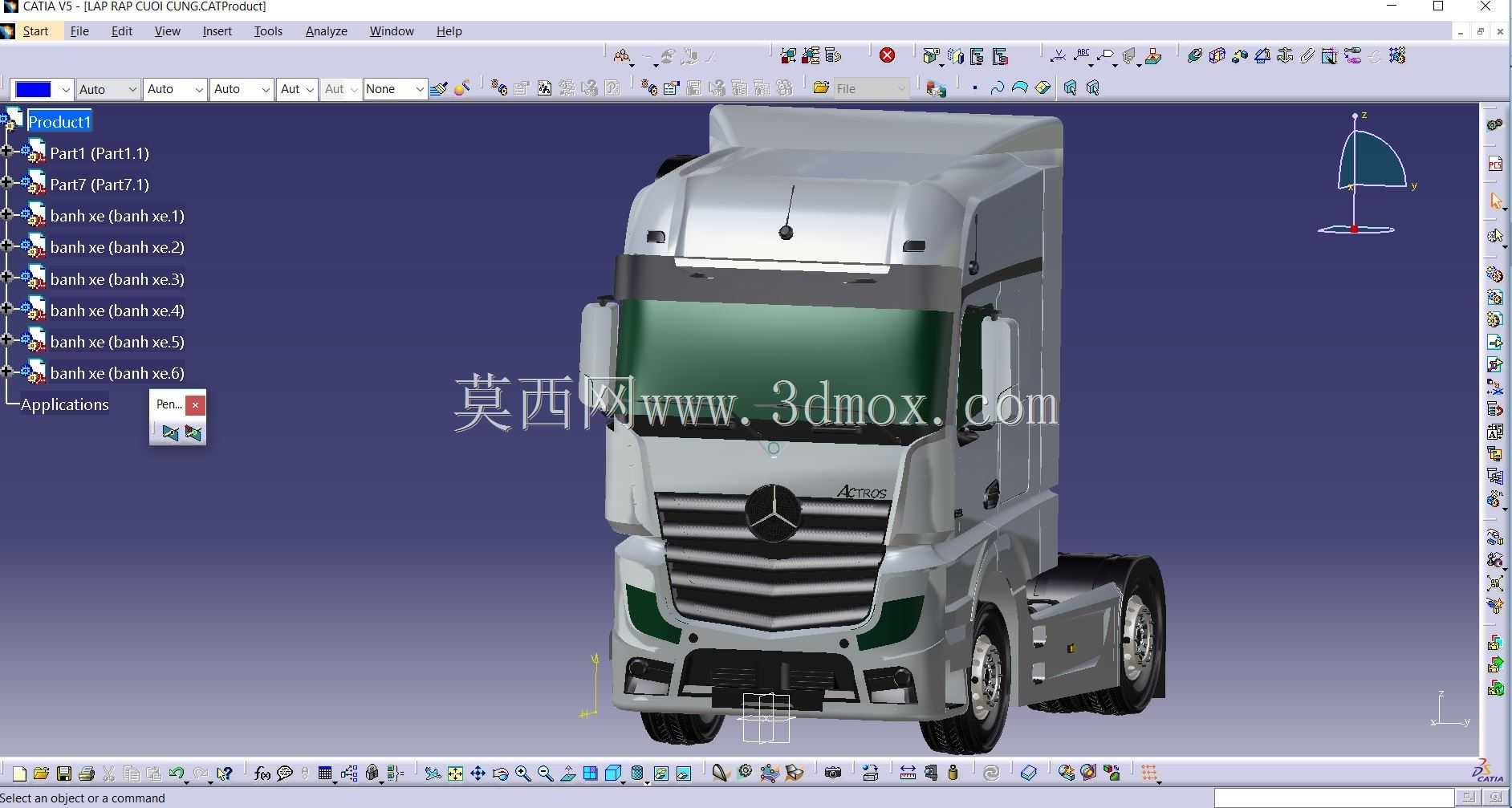 ÷����˹-����Actros 1851