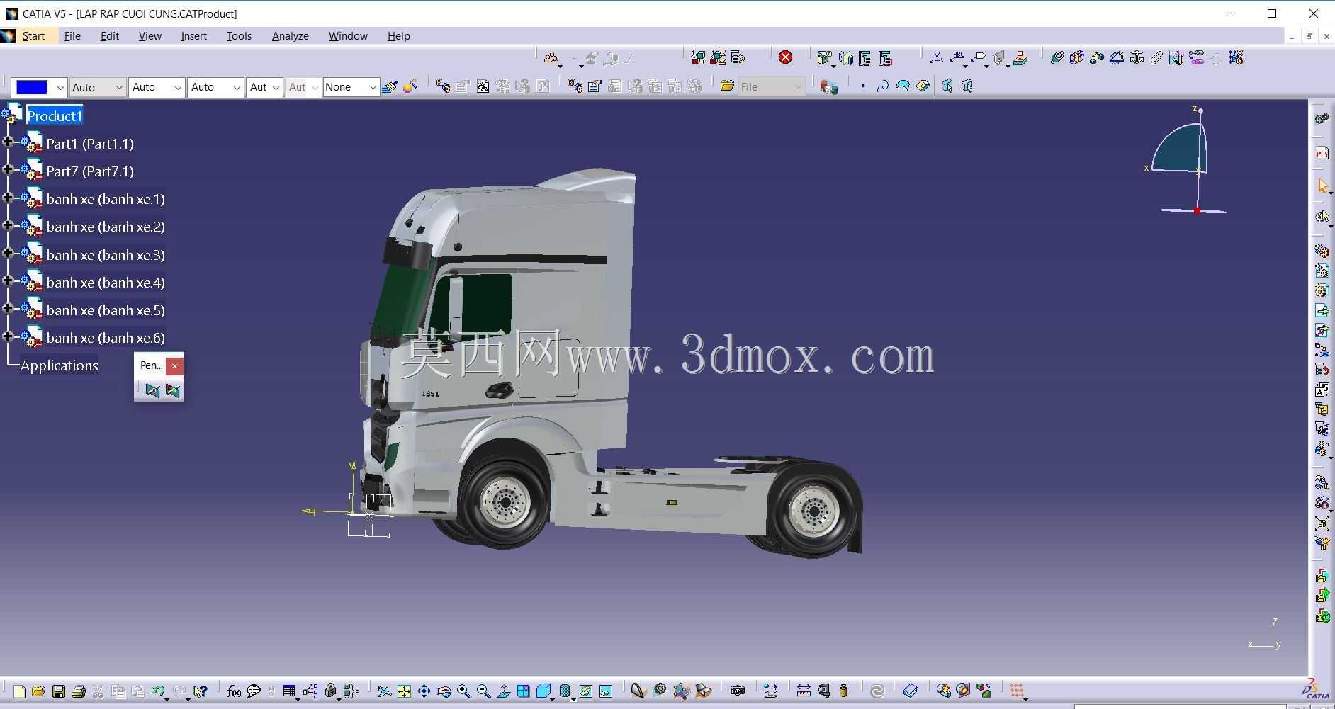 ÷����˹-����Actros 1851