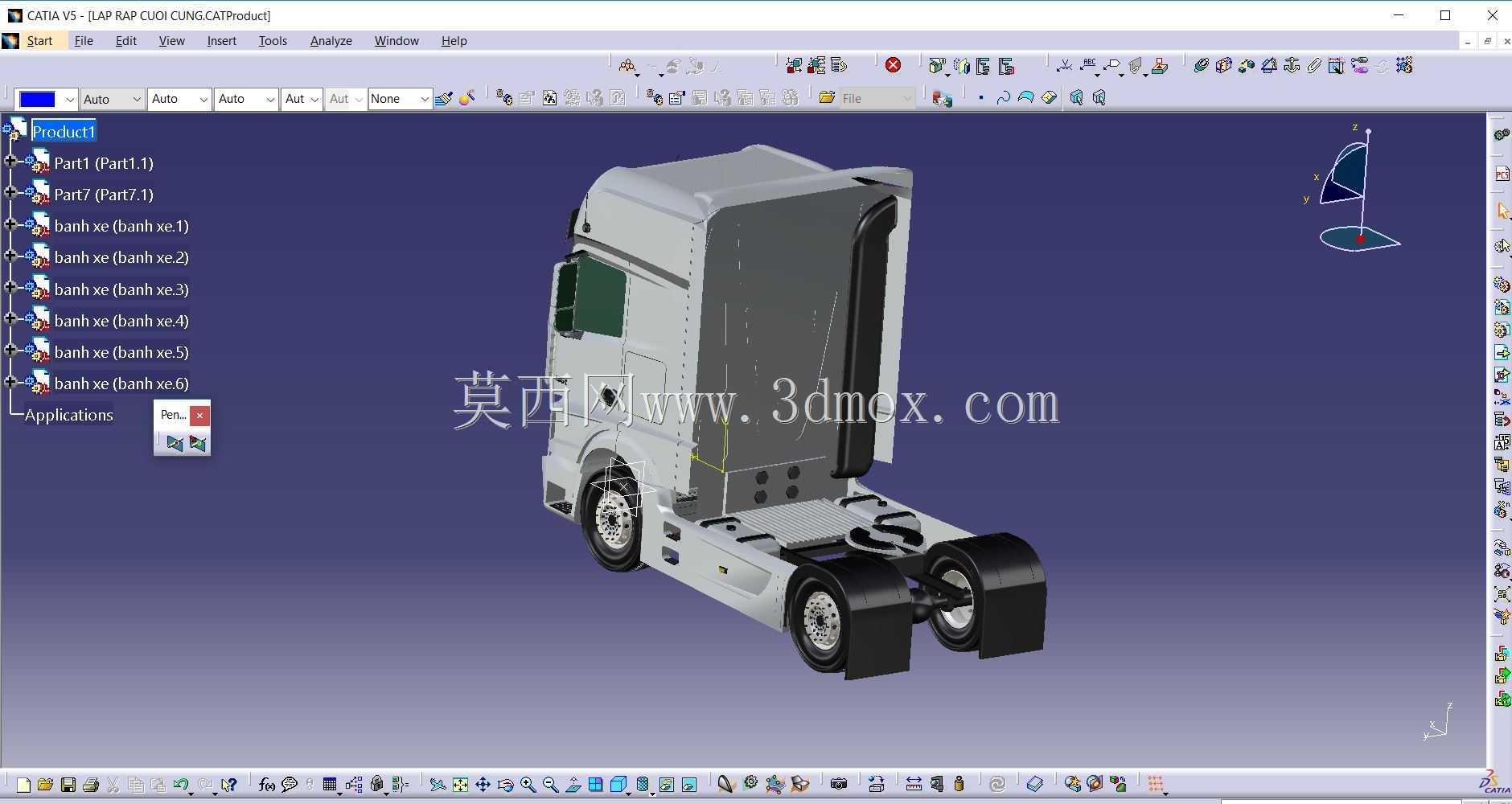 ÷����˹-����Actros 1851