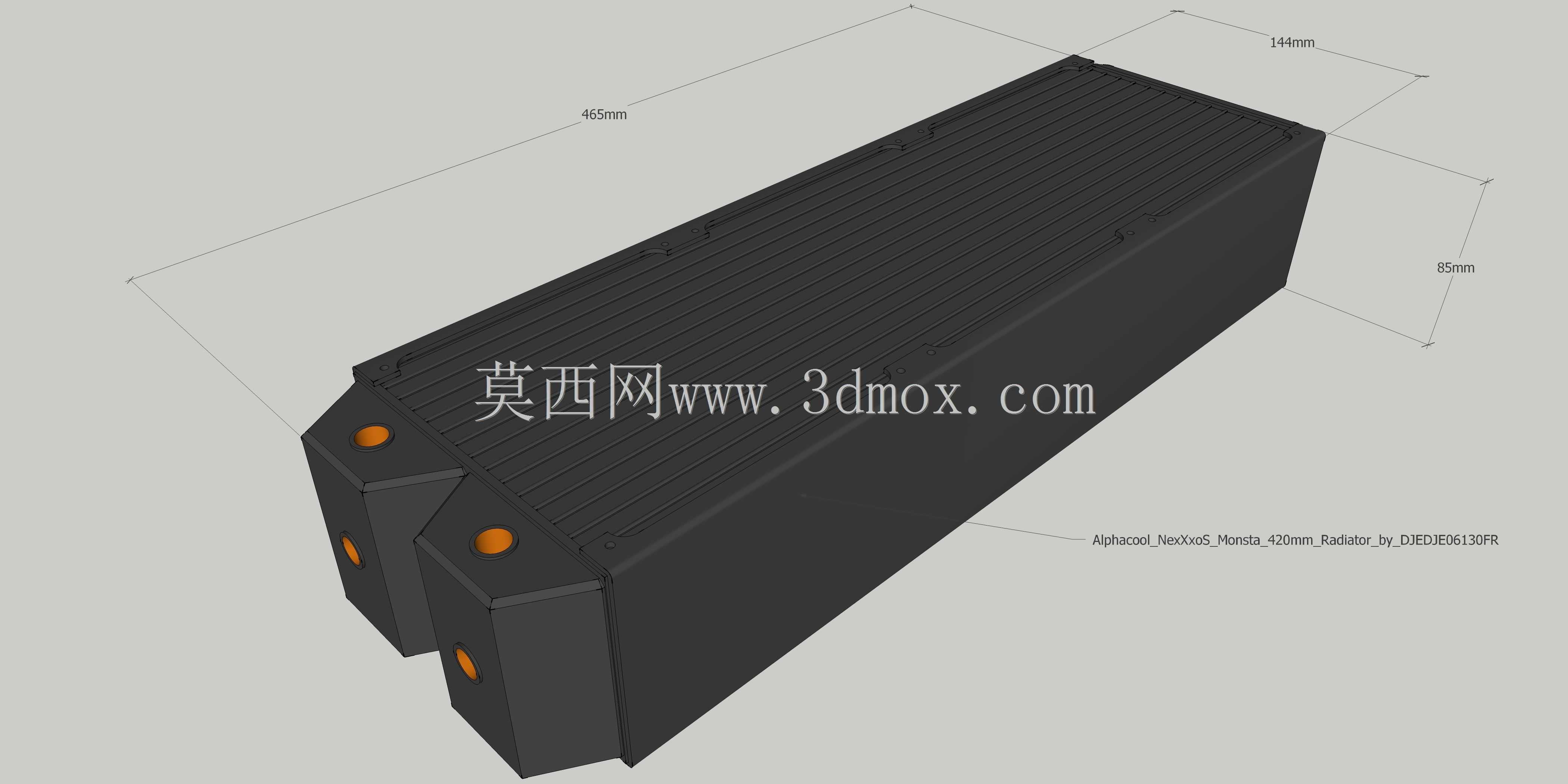 ALPHACOOL Nexxos Monsta 140毫米DJEDJE06130FR
