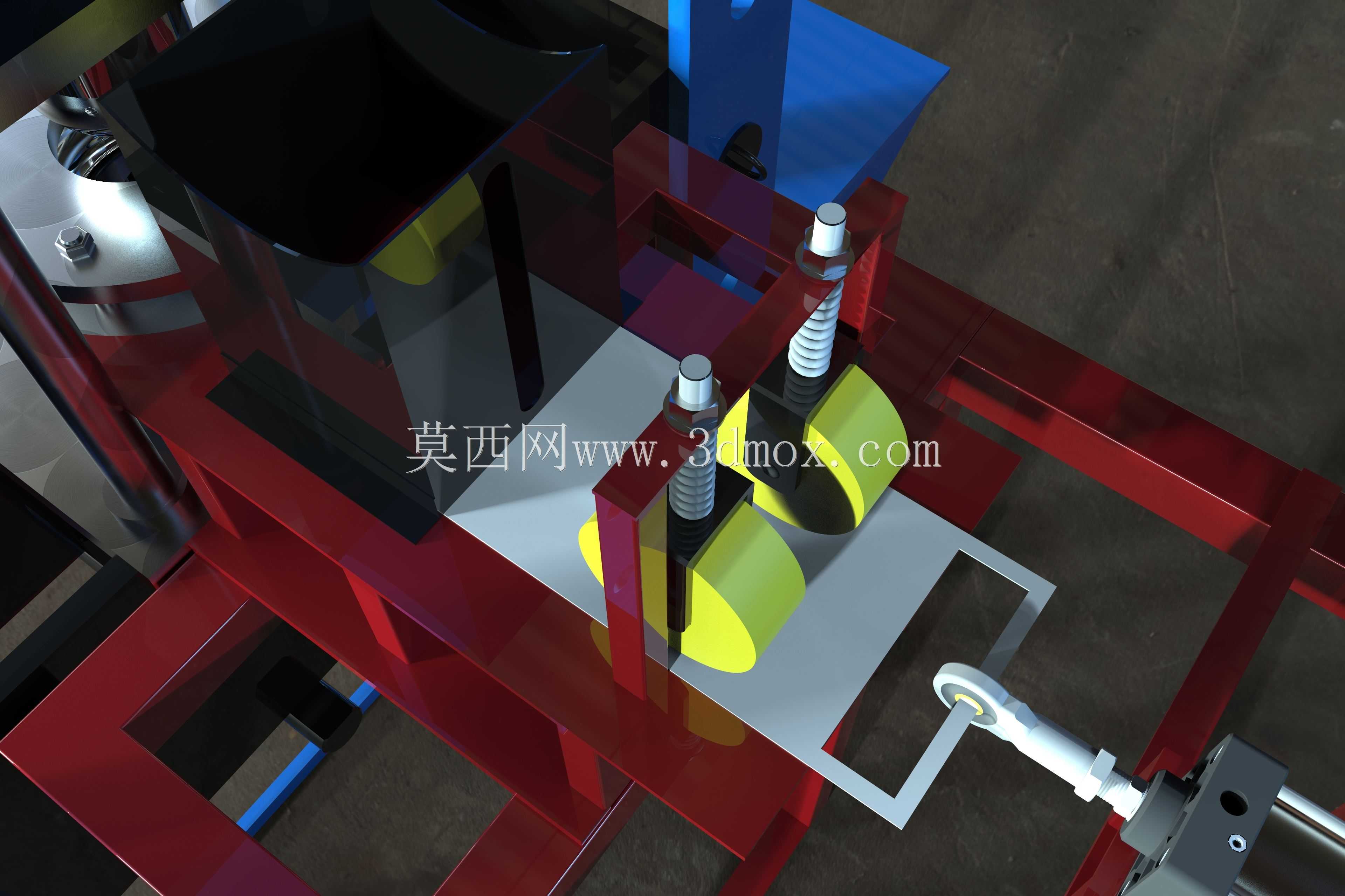 液压机毛坯给料机概念