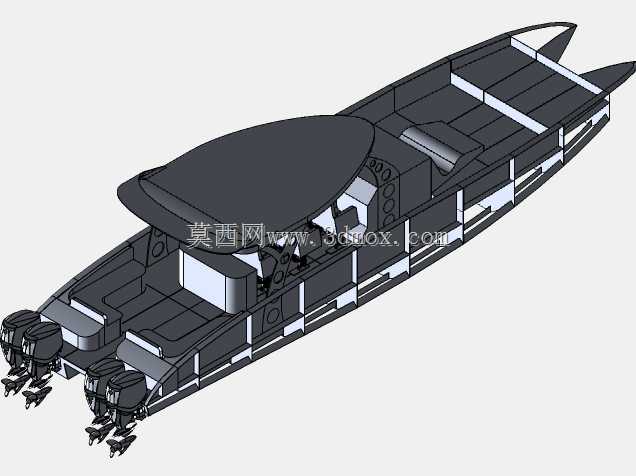 50英尺中控台双体船