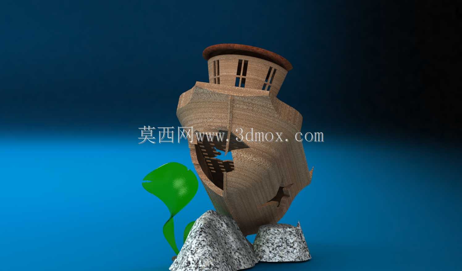 鱼缸沉船