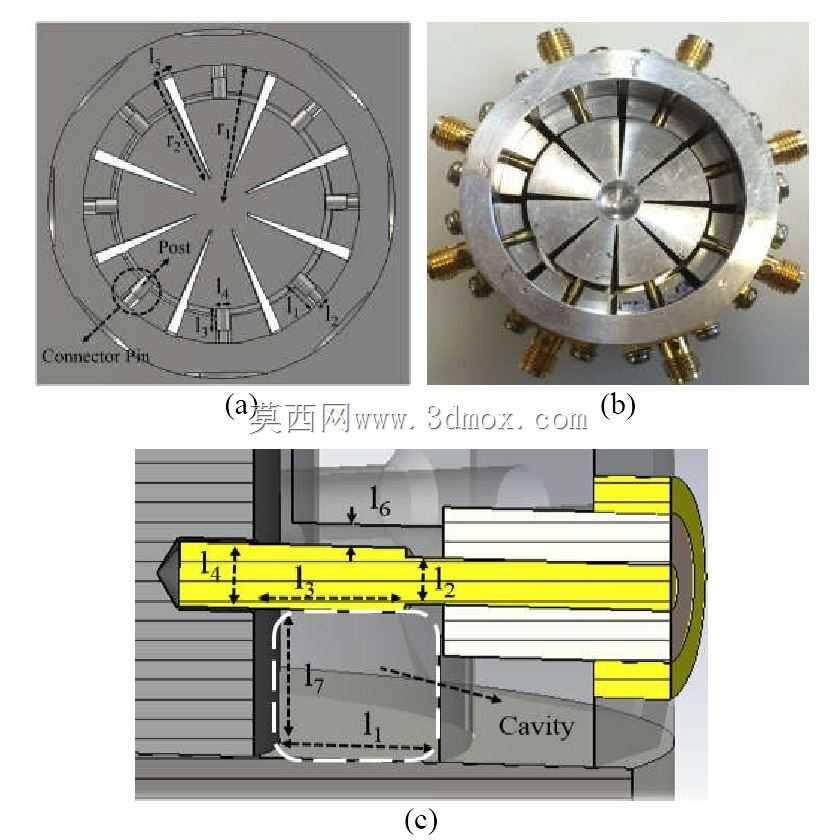6~18 GHz��������UWB����������ߣ�C��X��Ka���Σ�