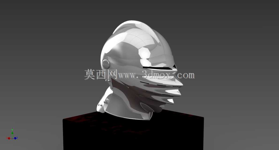 15世纪骑士头盔