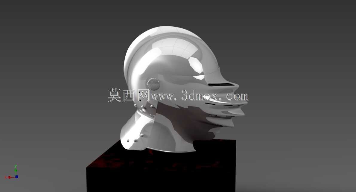 15世纪骑士头盔