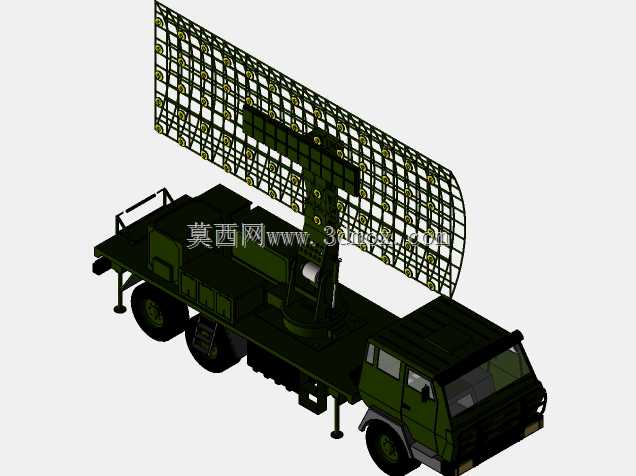 陆军雷达车