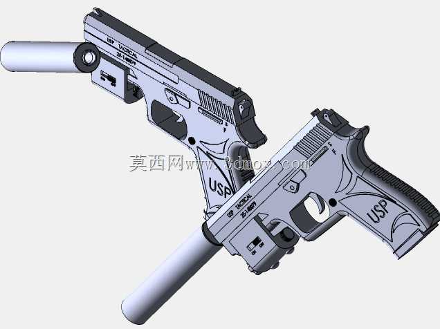 USP 45静音/激光