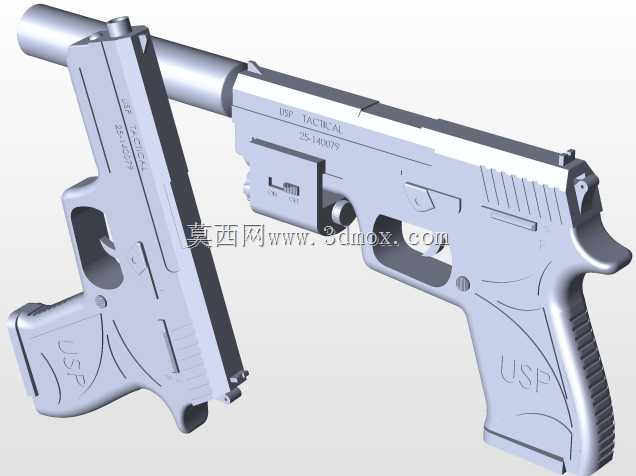 USP 45静音/激光