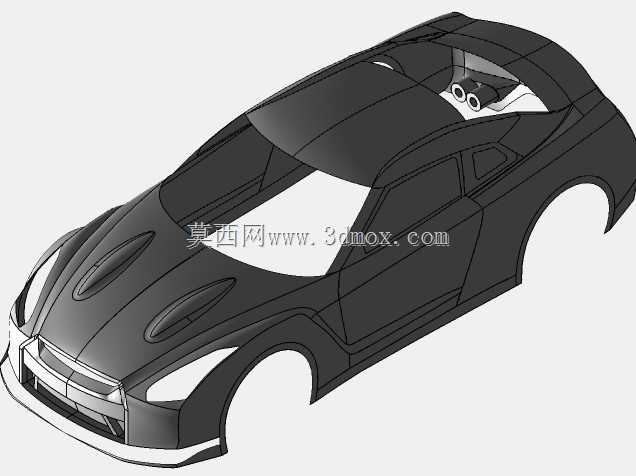 日产GTR Cad模型