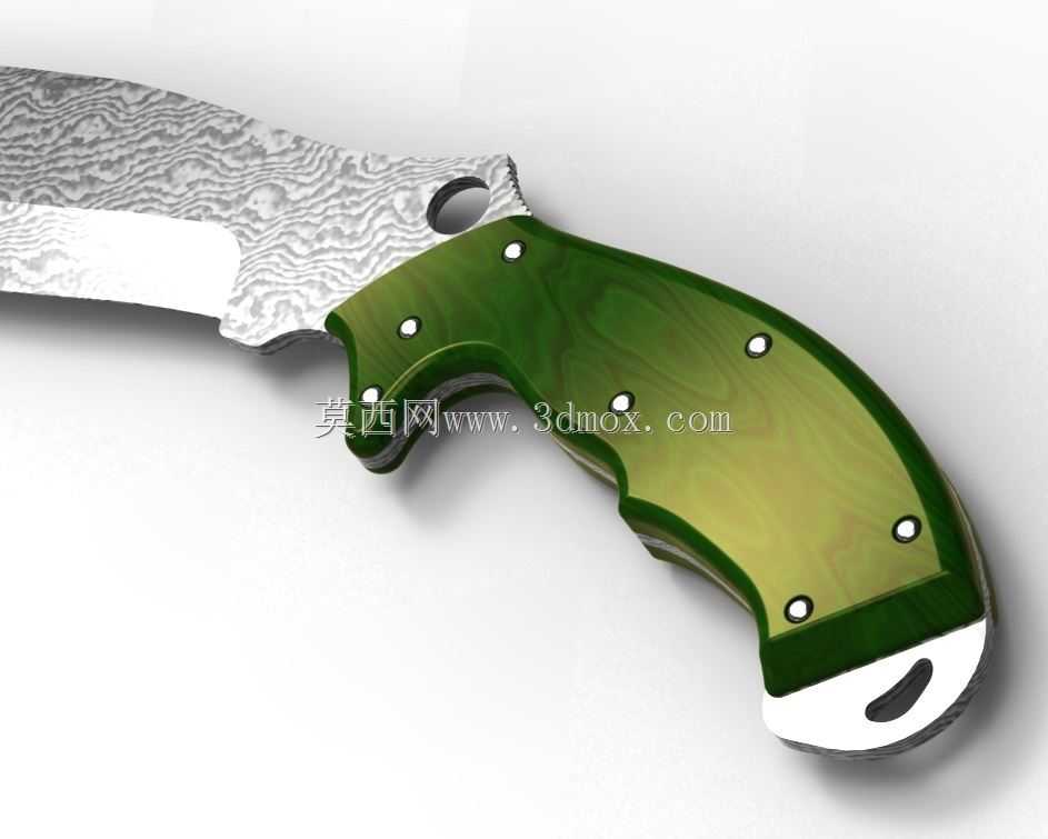 带图案的PP风格Kukri