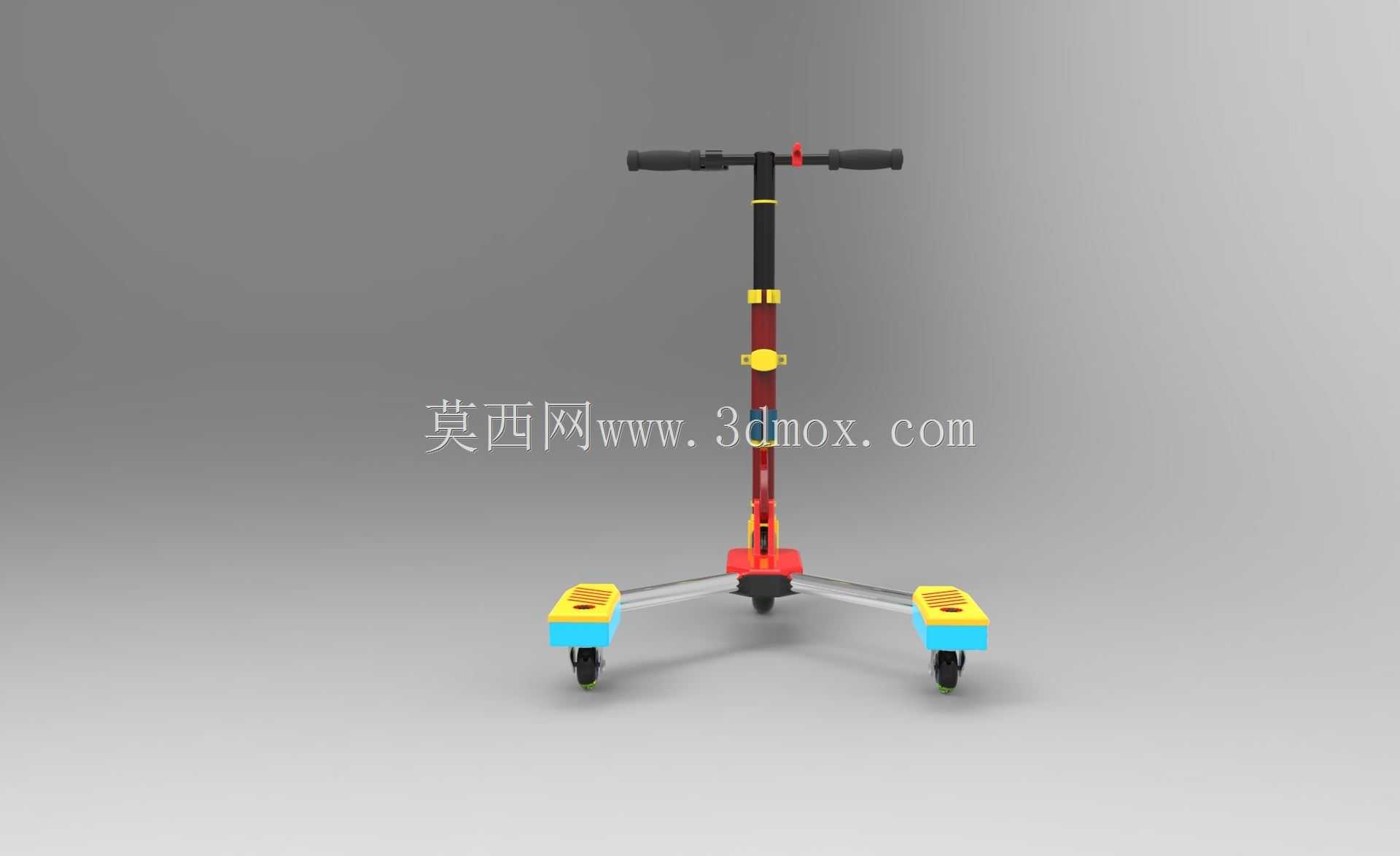 即使在你美丽的梦里也要骑滑板车!