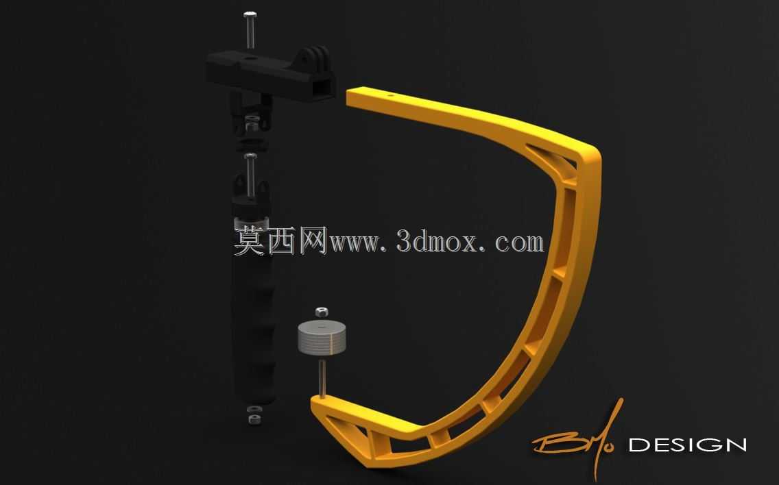 3D打印GoPro稳定凸轮