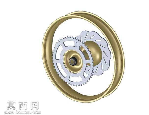 污垢自行车后轮