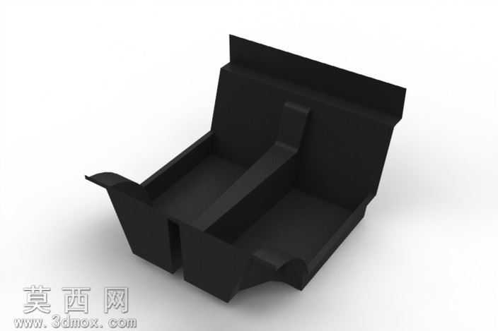 楔齿蜥3D模型模板