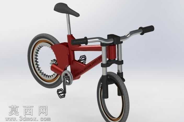 3D打印迷你山地自行车