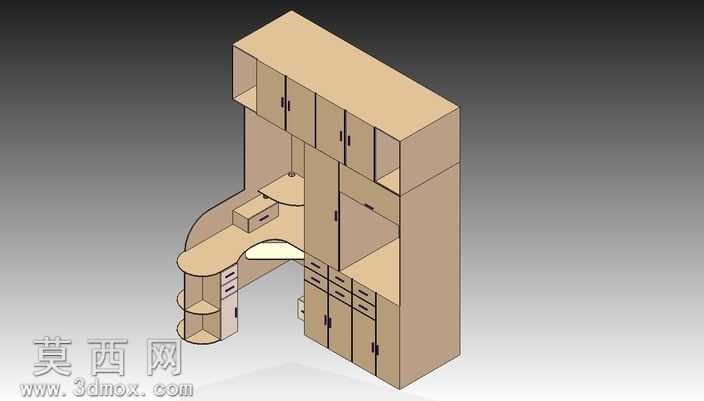 墙上家具的角表