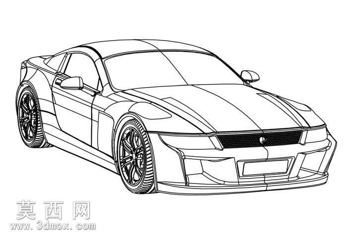 Coup��sportscar