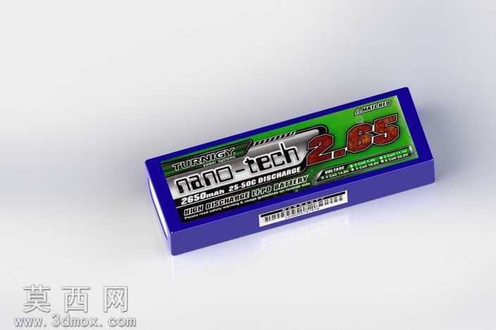 Turnigynano-tech2650mahHighDischargeLipoBattery