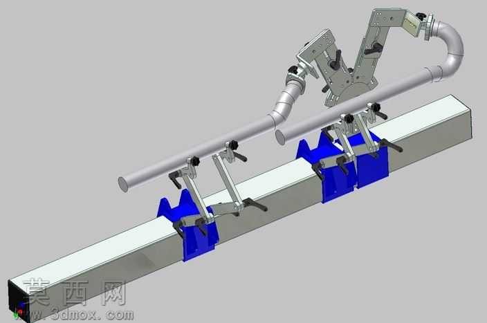 Exhaustpipeweldingfixture