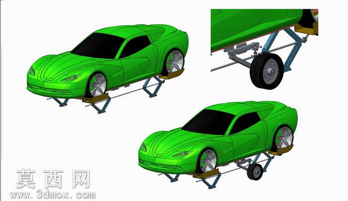 Lightweight-WithoutRamp-Mechanicaltrailer-CATFISH