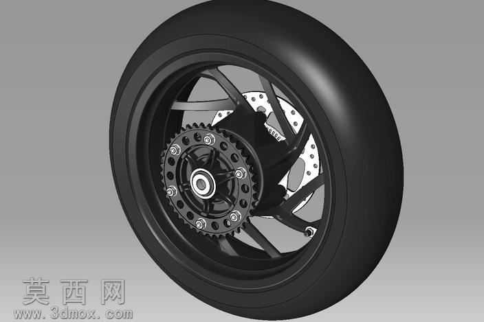 Husqvarna莜麦900R-后轮