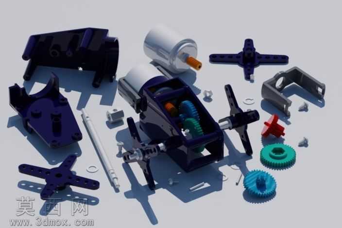 GearBox_Tamiya_WormGear_H.E.[72004]
