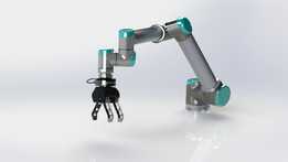 UR10 Robot/w robotiq三指夹持器