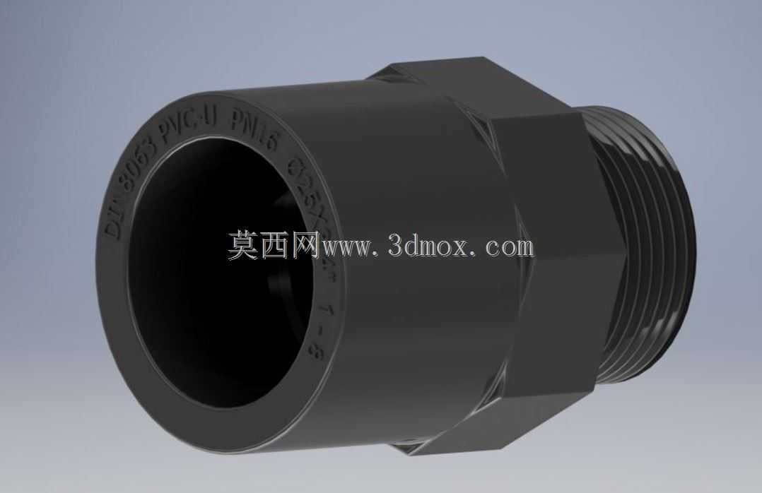 异径管接头,uPVC 25SO x 20THM