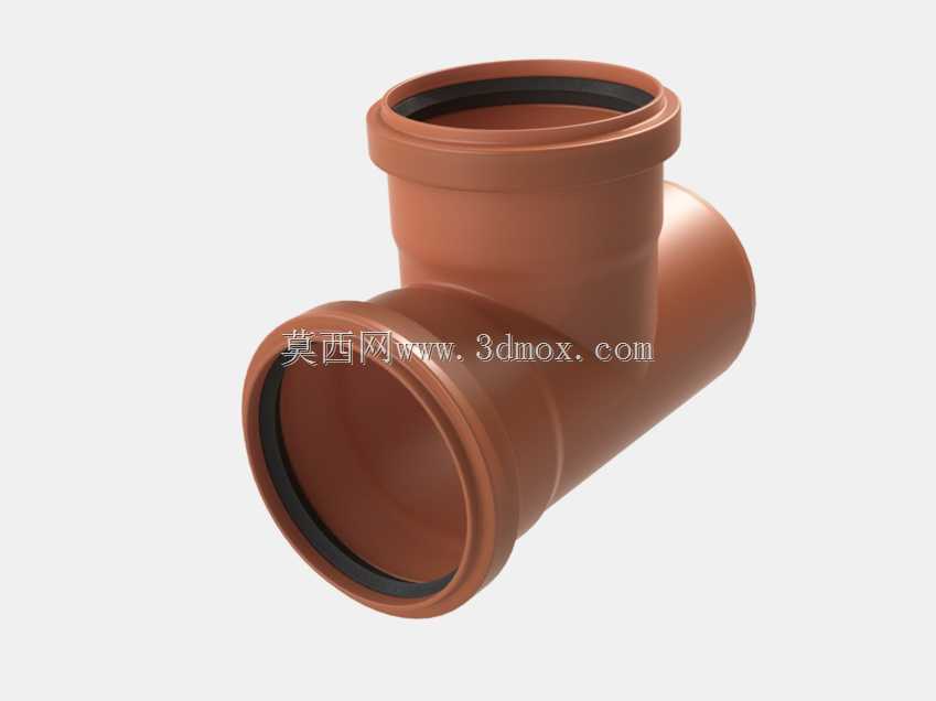 160mm PVC管件-三通\u0026管