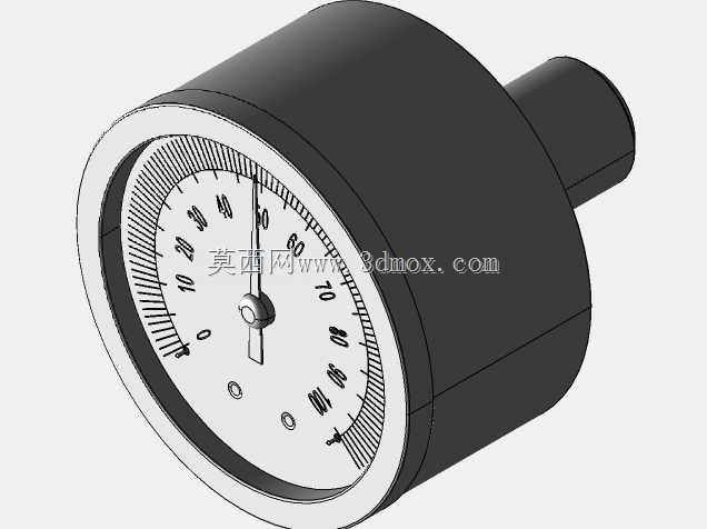 压力表0-100,0.25in NPT,静态型号