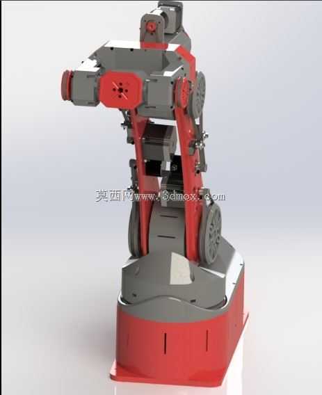 6自由度串行机械臂(可三维打印)。