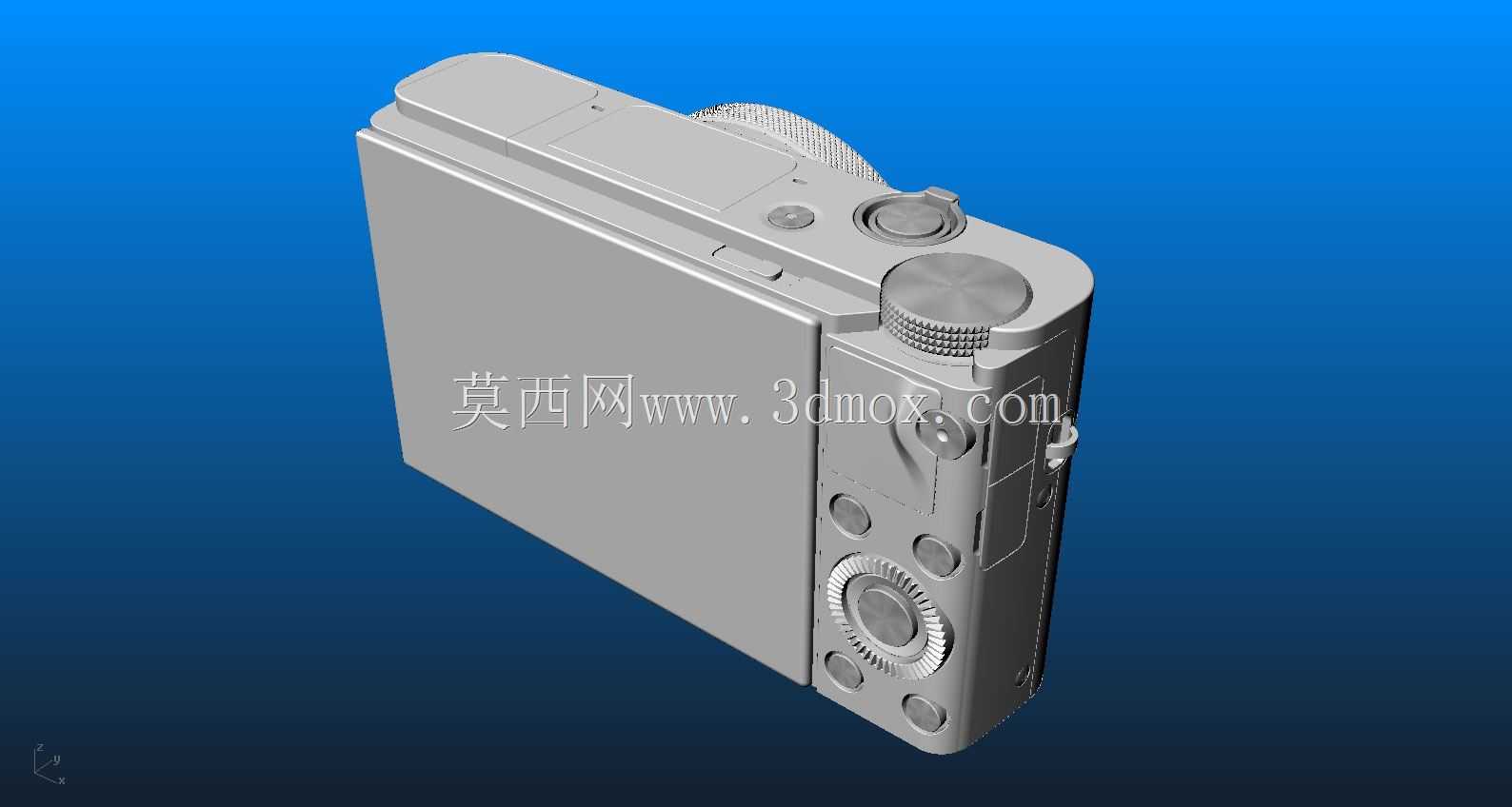 新的!索尼RX100 IV-更新的3D模型(STP)