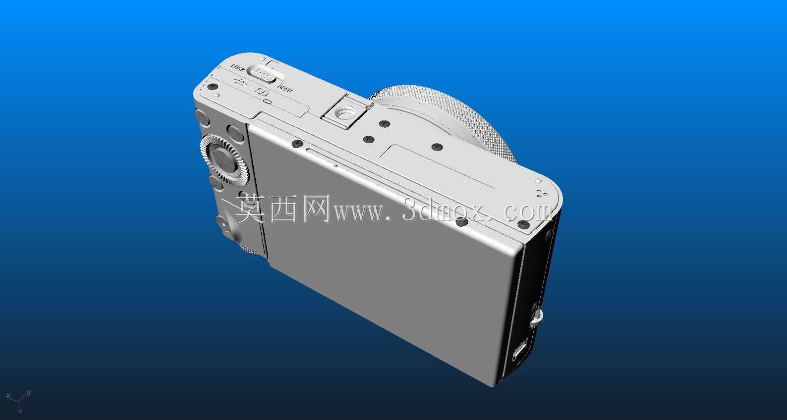 新的!索尼RX100 IV-更新的3D模型(STP)