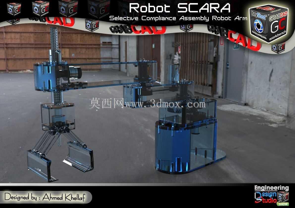 ��е��SCARA��ѡ������˳װ���е�ۣ�