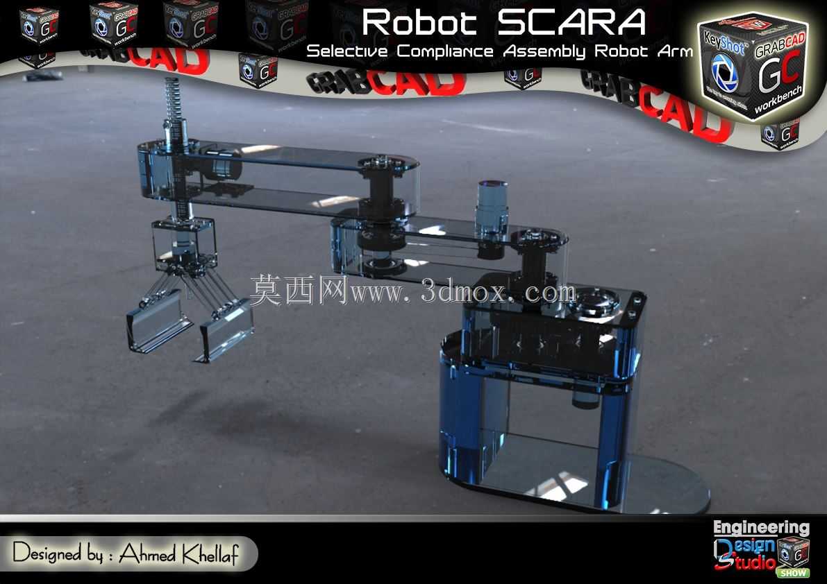 ��е��SCARA��ѡ������˳װ���е�ۣ�