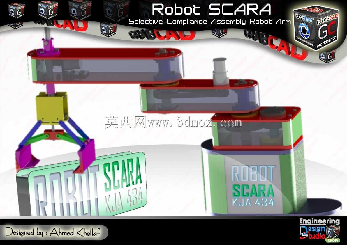 ��е��SCARA��ѡ������˳װ���е�ۣ�