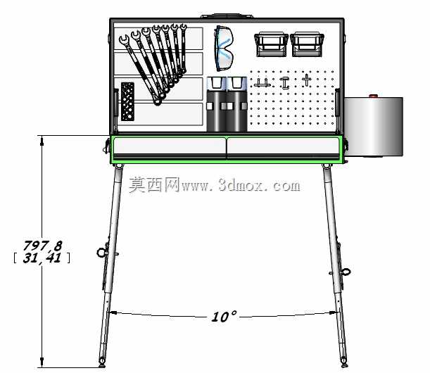 便携式自行车赛车工具台