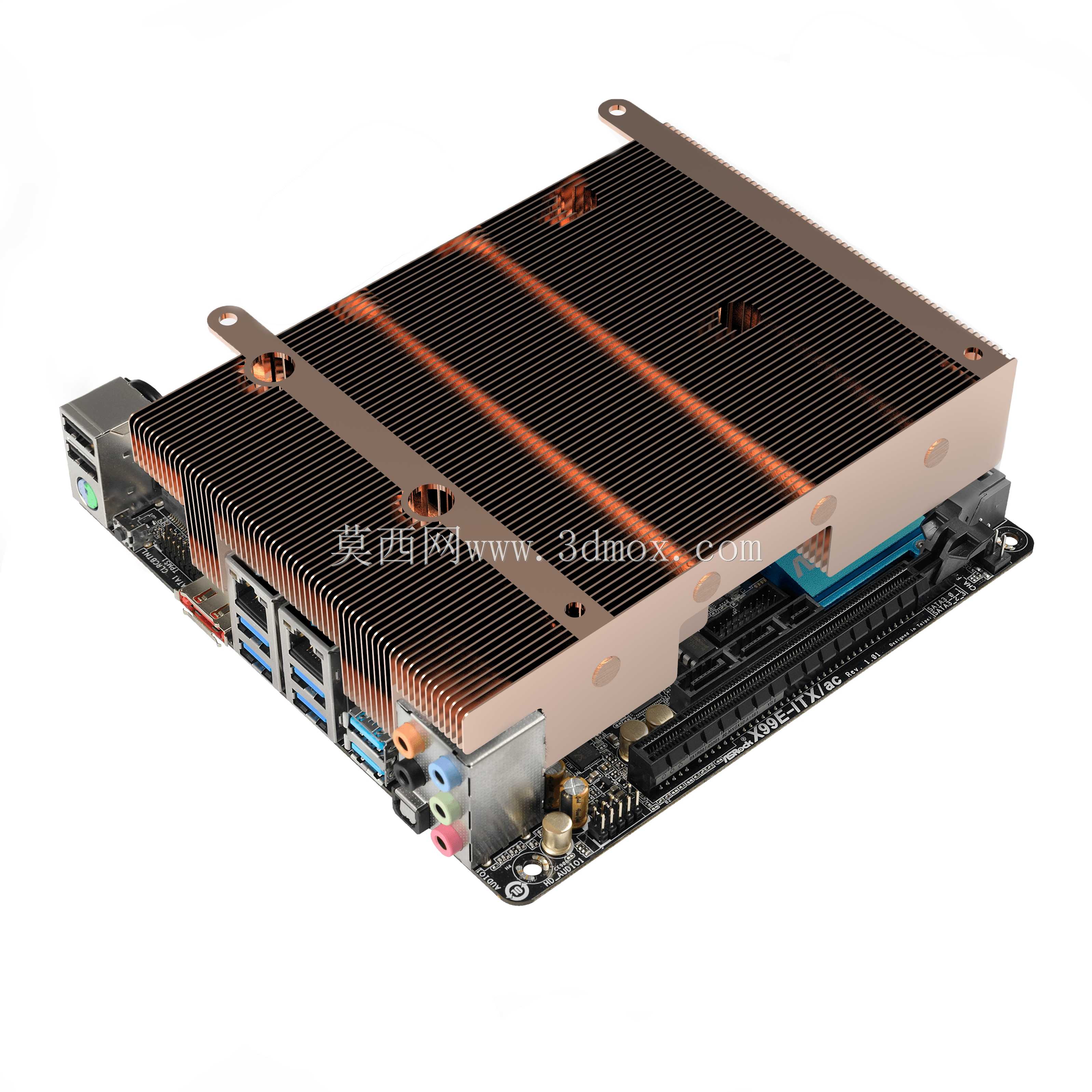 Asrock X99E-ITX/ac���Ʊ���ɢ����