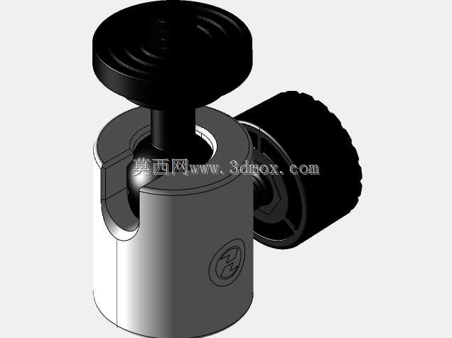 1/4“螺旋三脚架迷你球头
