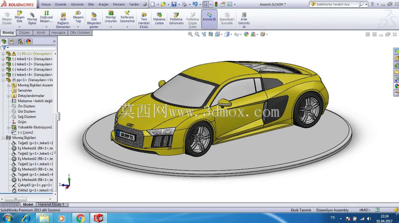 Solidworks�̳̰µ�R8��ģ