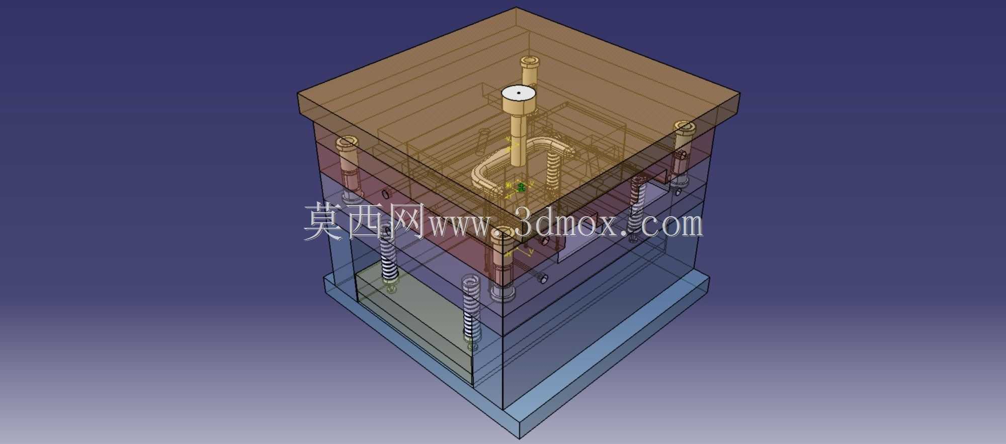 把手的塑料模