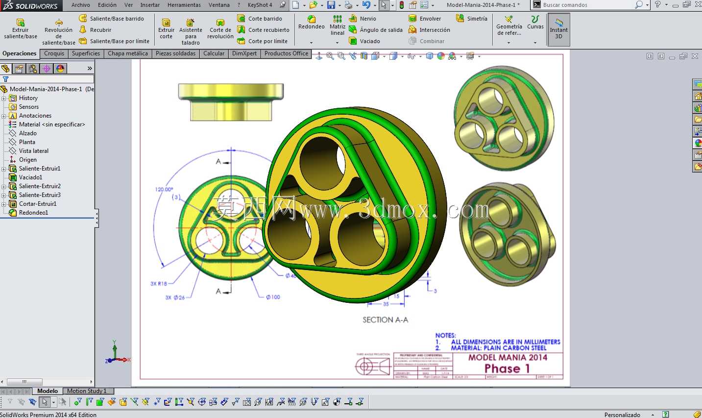 SOLIDWORKS World的实践:2014年模特狂潮。