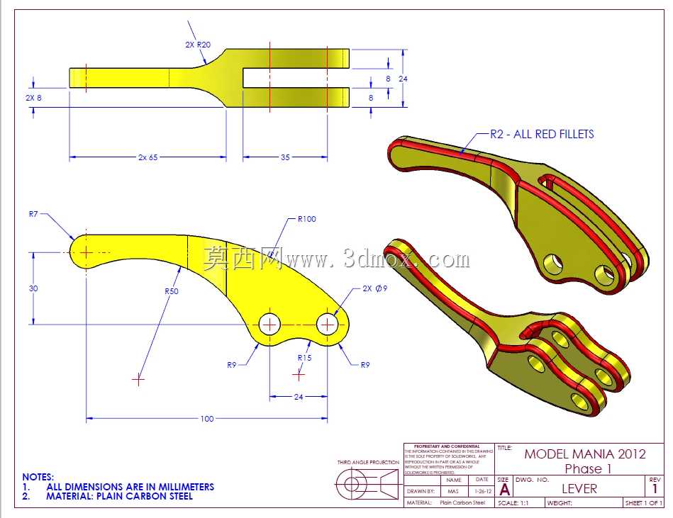 SOLIDWORKS世界实践:2012年模特狂潮。