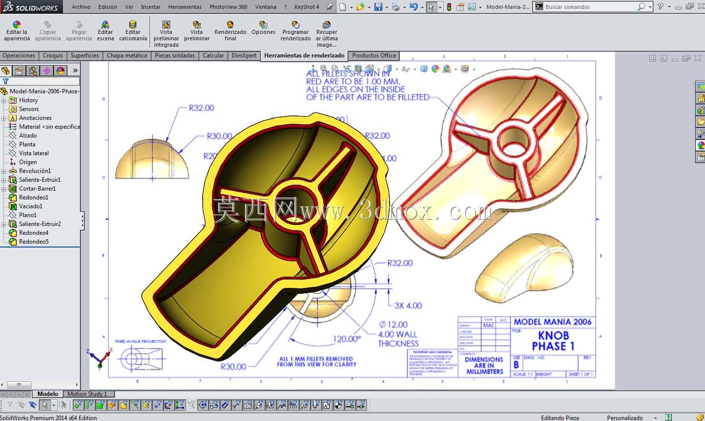 SOLIDWORKS世界的实践:2006年模型狂热。