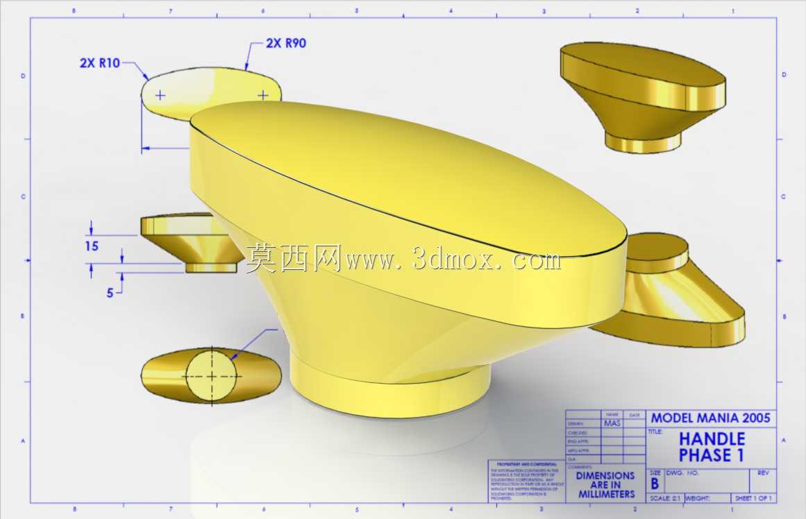 SOLIDWORKS世界的实践:模型狂热2005