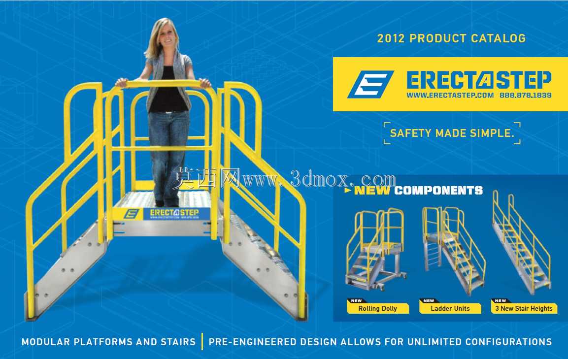 模块化平台和楼梯-Escaleras y plataformas Modulares